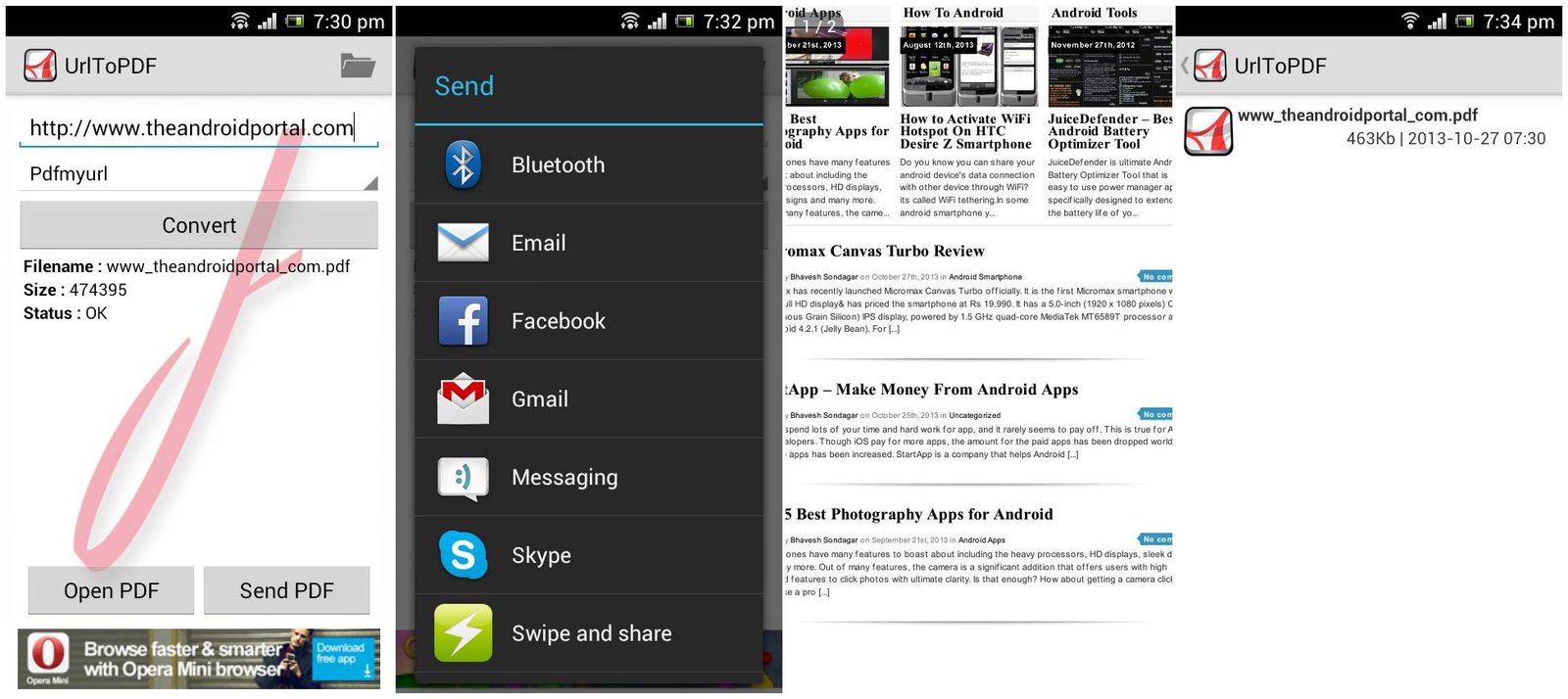 android apps to convert webpages to pdf