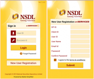 visit the official website of nsdl