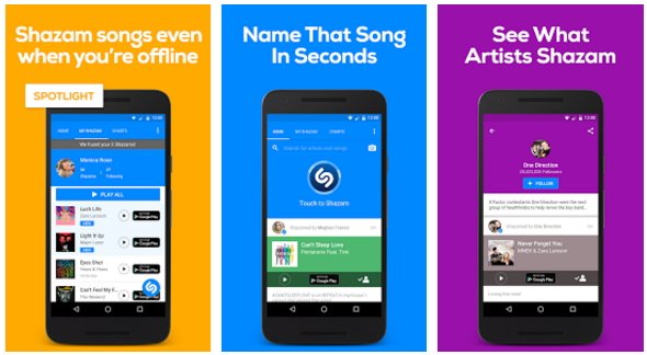 Shazam - Apps for Identifying Songs