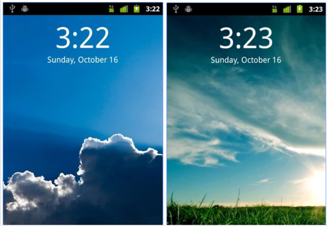 Clock Widget App for Android