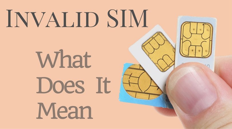 What Does Invalid SIM Mean on HTC Android Phone - TheAndroidPortal