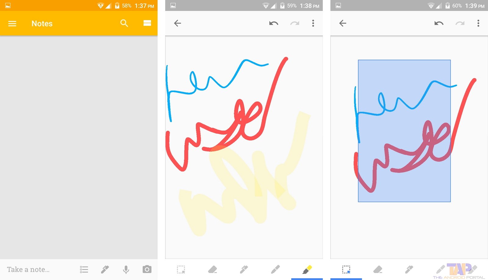 Add drawing note in Keep