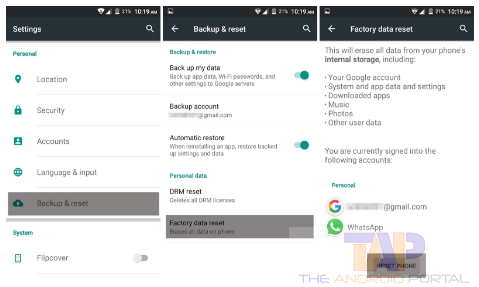 settings has stopped error on your android device