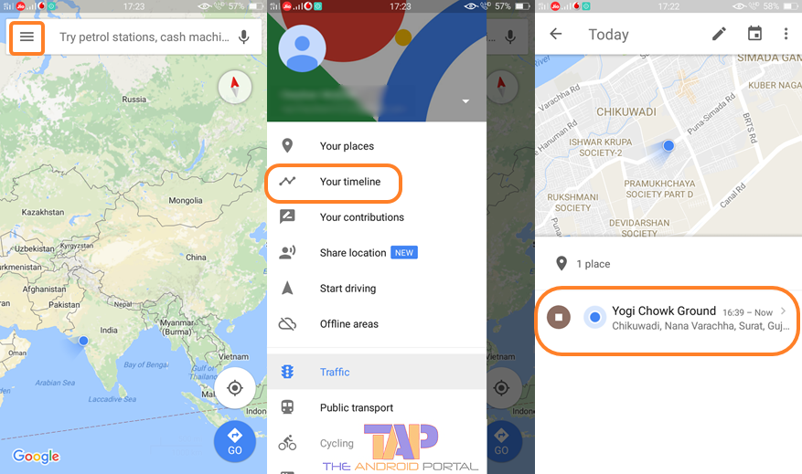 Android Device Location History 3