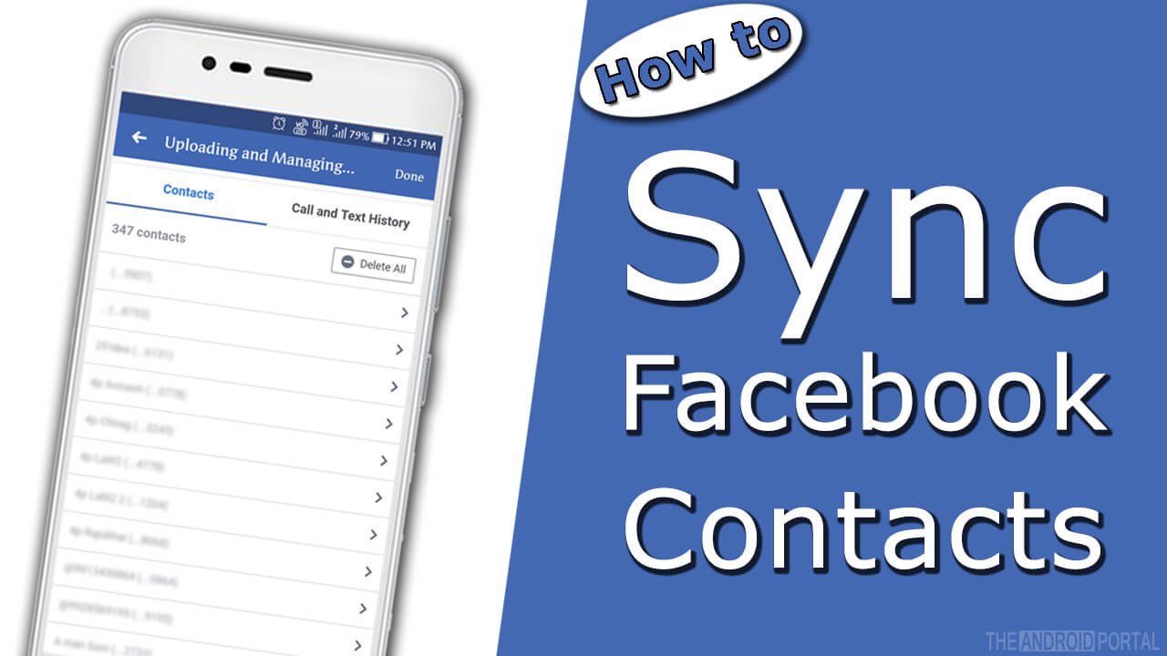 How to Sync Facebook Contacts to Android Mobiles