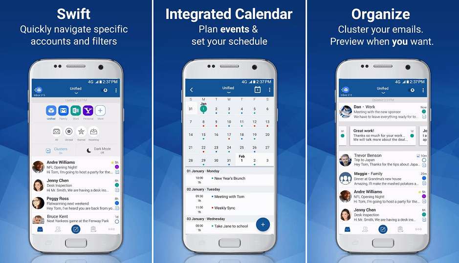 Blue Mail - Email & Calendar App