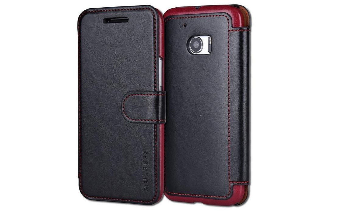 Mulbess PU Leather Wallet Case for HTC 10