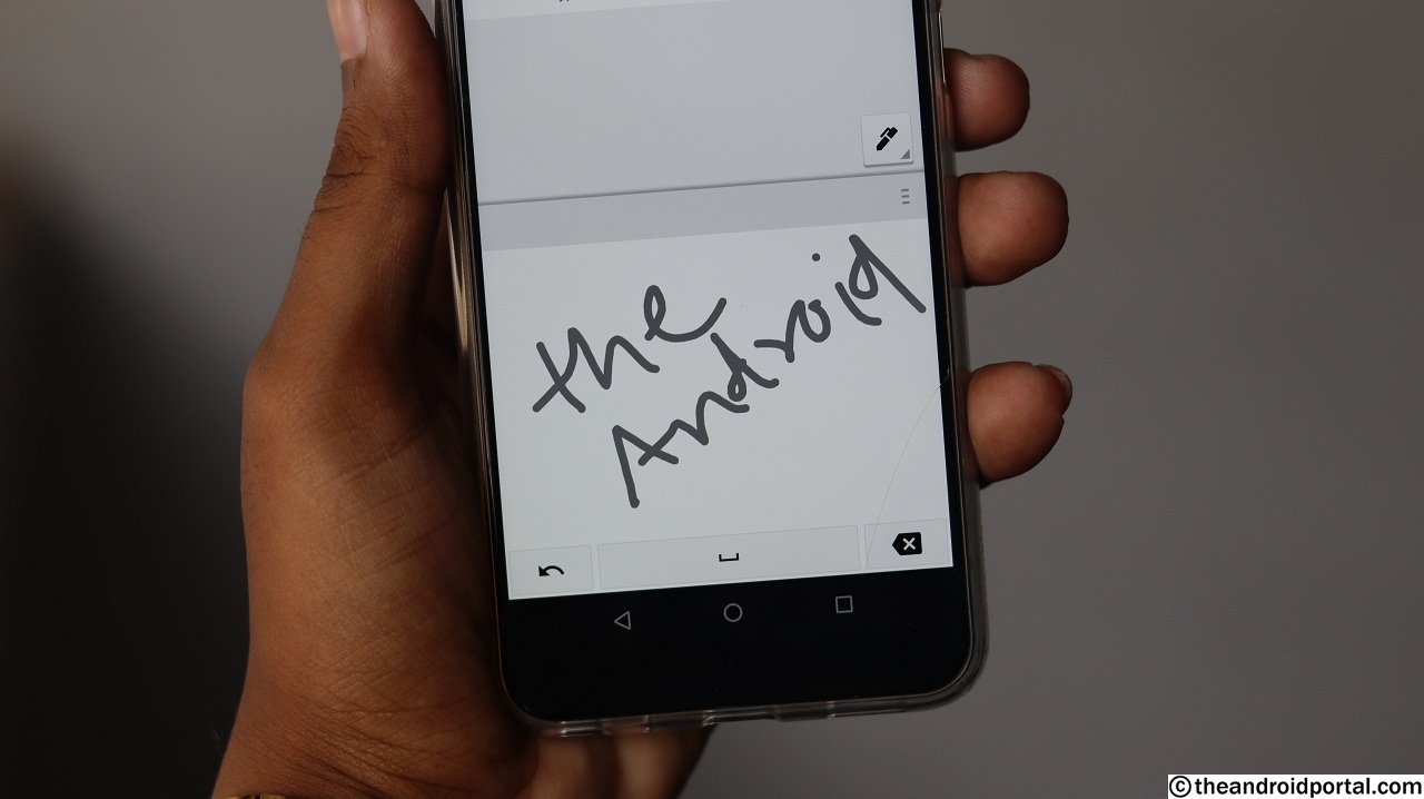 Use Handwriting Mode - Google Translate