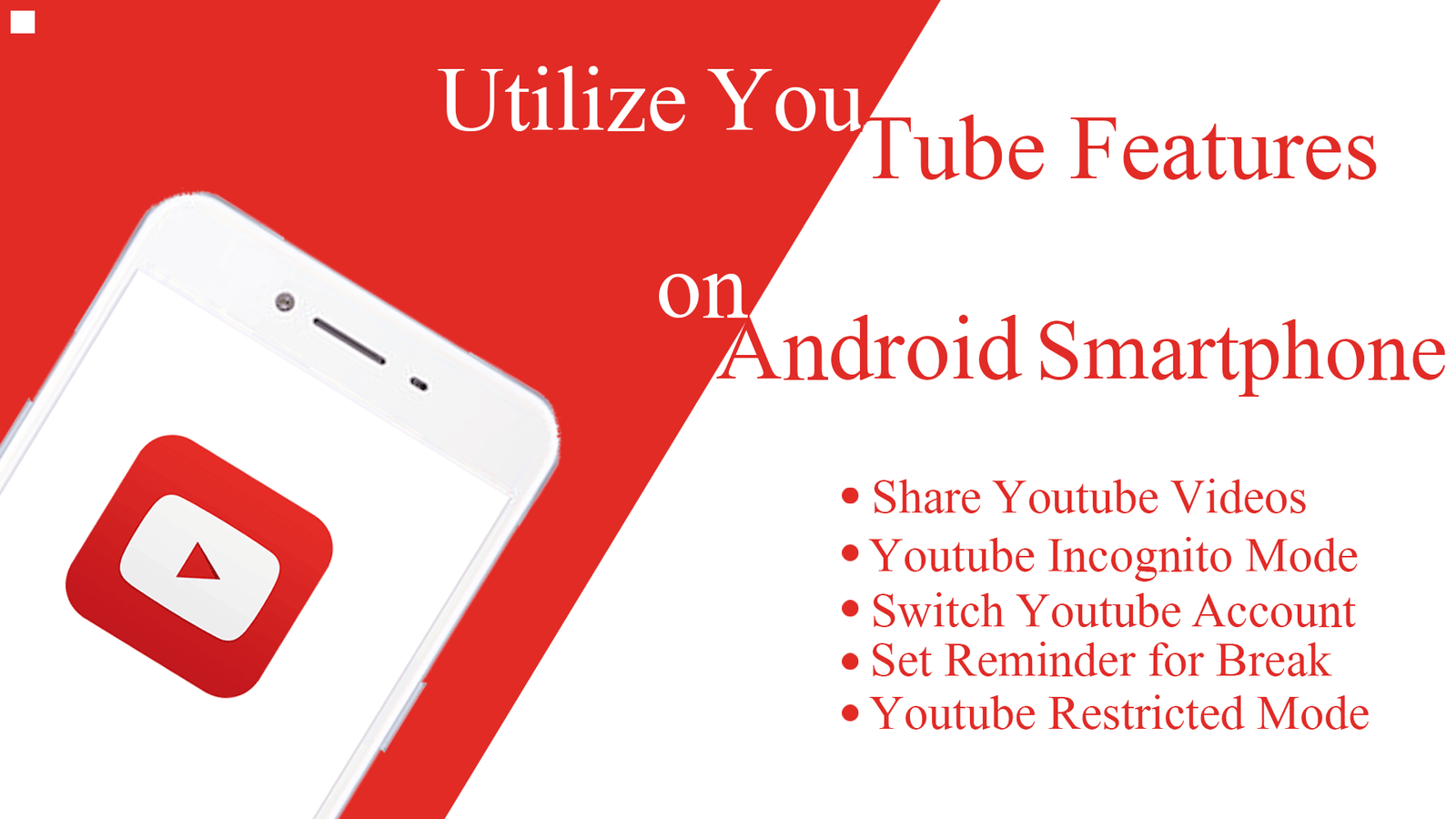 Utilize Youtube Features on Android Smartphone - theandroidportal.com