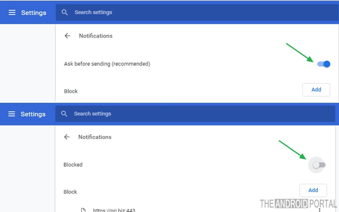 Turn Off Chrome Notifications on Android & PC 1