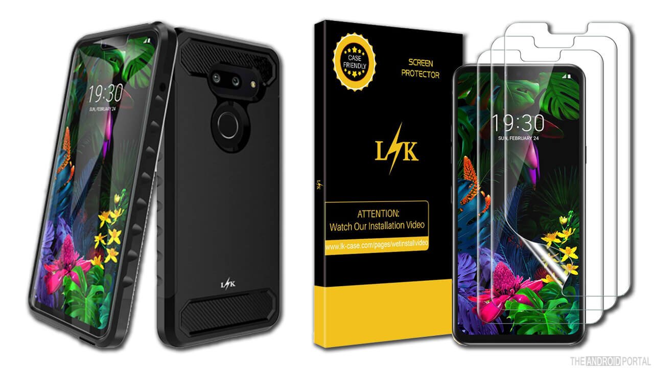LK [3 Pack] Screen Protector for LG G8 ThinQ, [Full Coverage] [HD Clear] [Case-Friendly] Bubble-Free with Lifetime Replacement Warranty