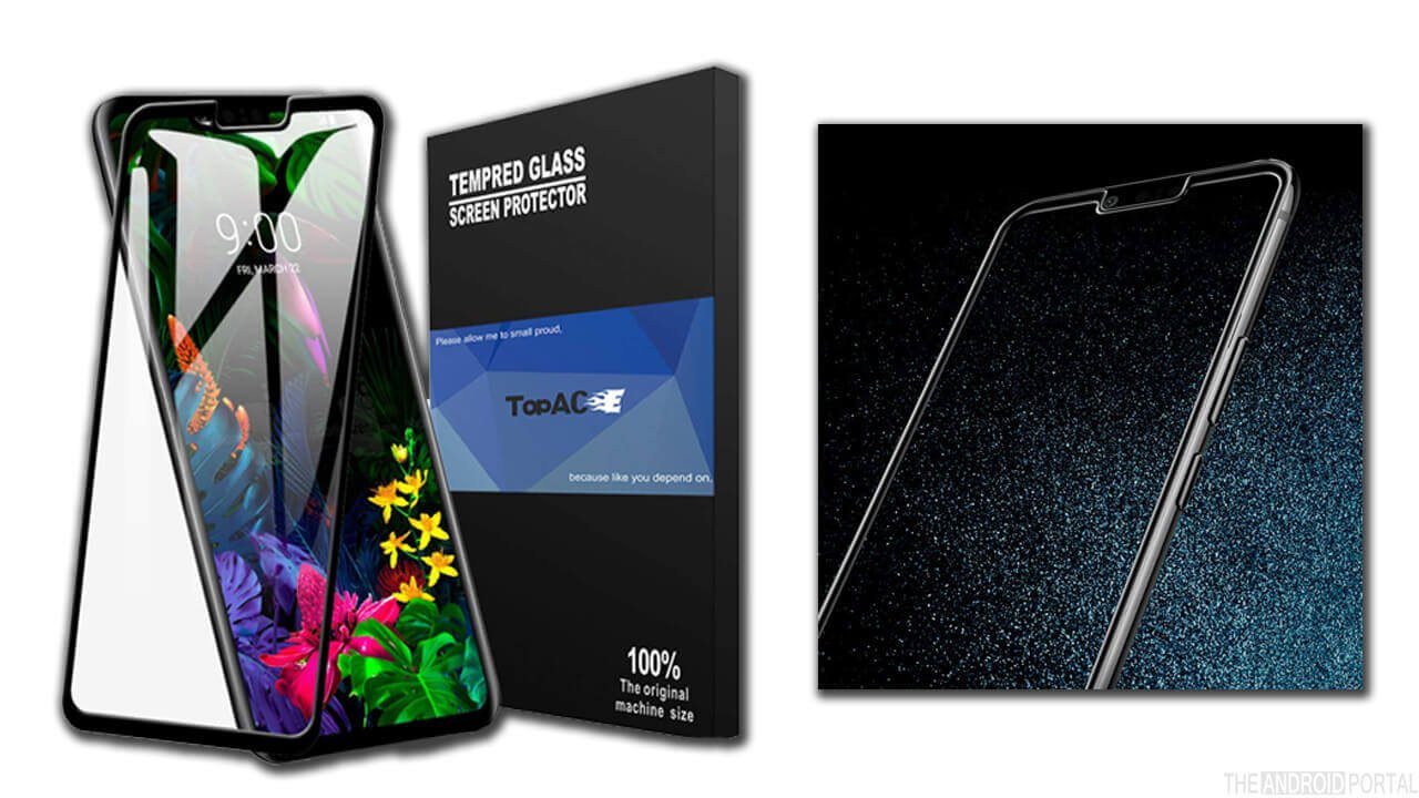 TopACE Bye Bye Bubble Premium Quality Tempered Glass 0.3mm Full Cover Screen Protector Compatible for LG G8 ThinQLG Alpha (Black)
