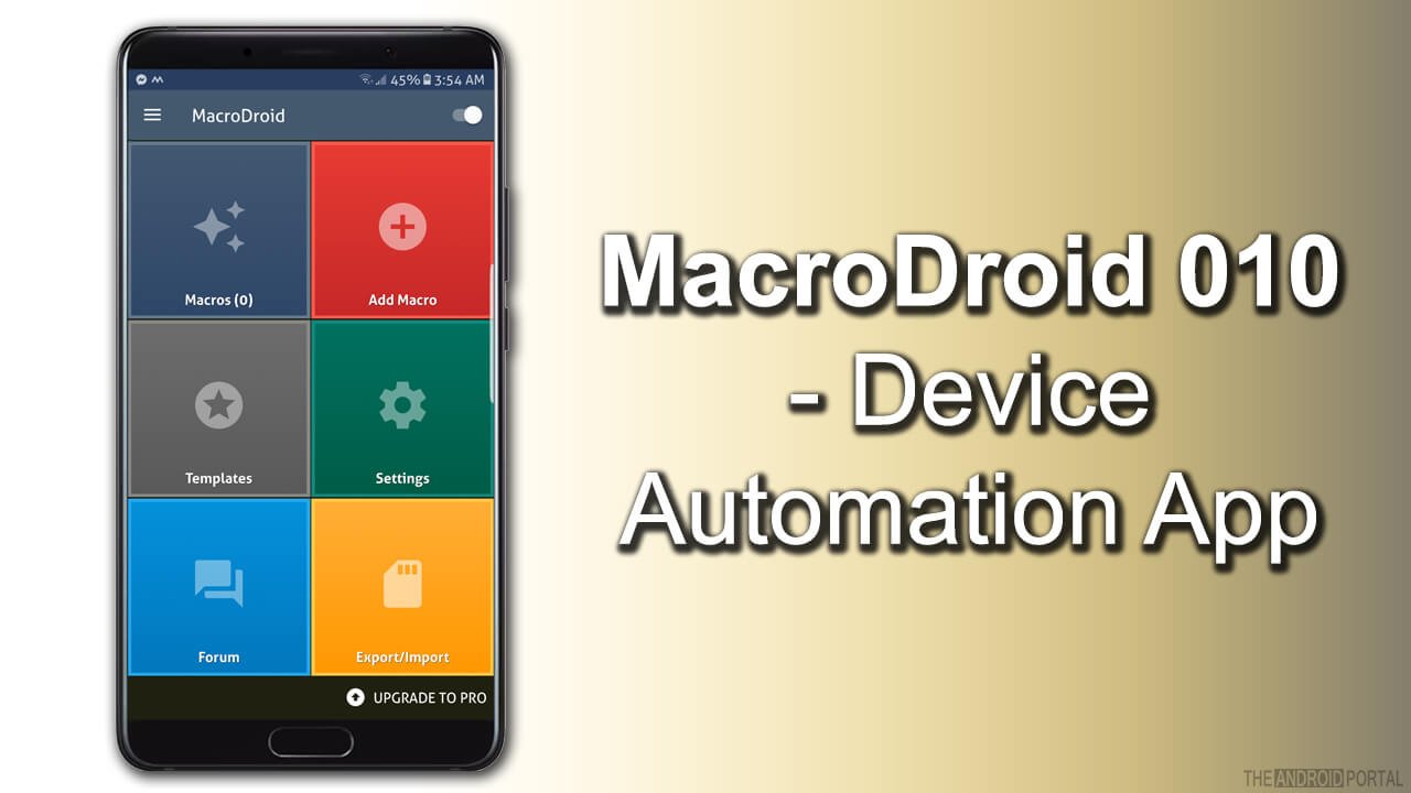 MacroDroid – Device Automation App