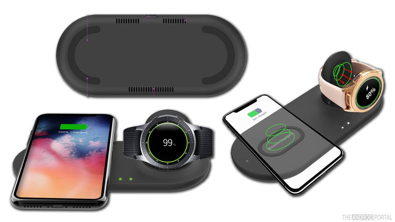 EloeBoth Two In One Wireless Charger For S10