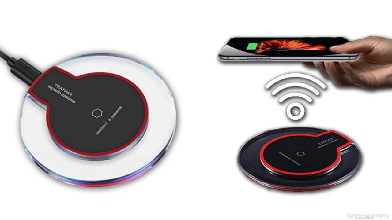 Tuscom Clear Fast Qi Wireless Charger