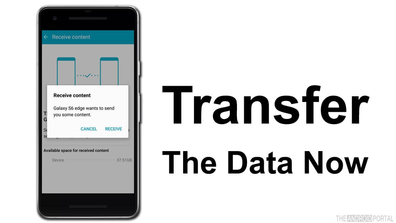 Transfer The Data Now