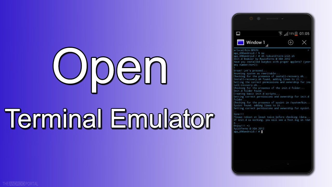 open Terminal Emulator