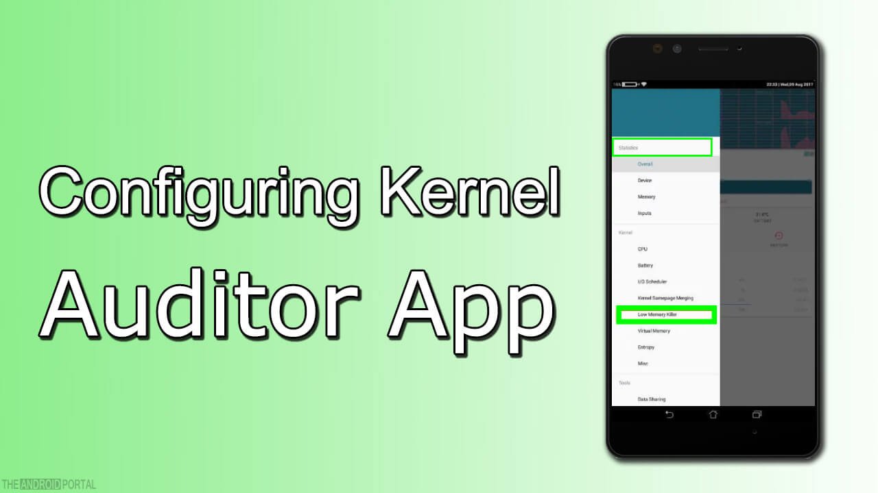 configuring kernel auditor app