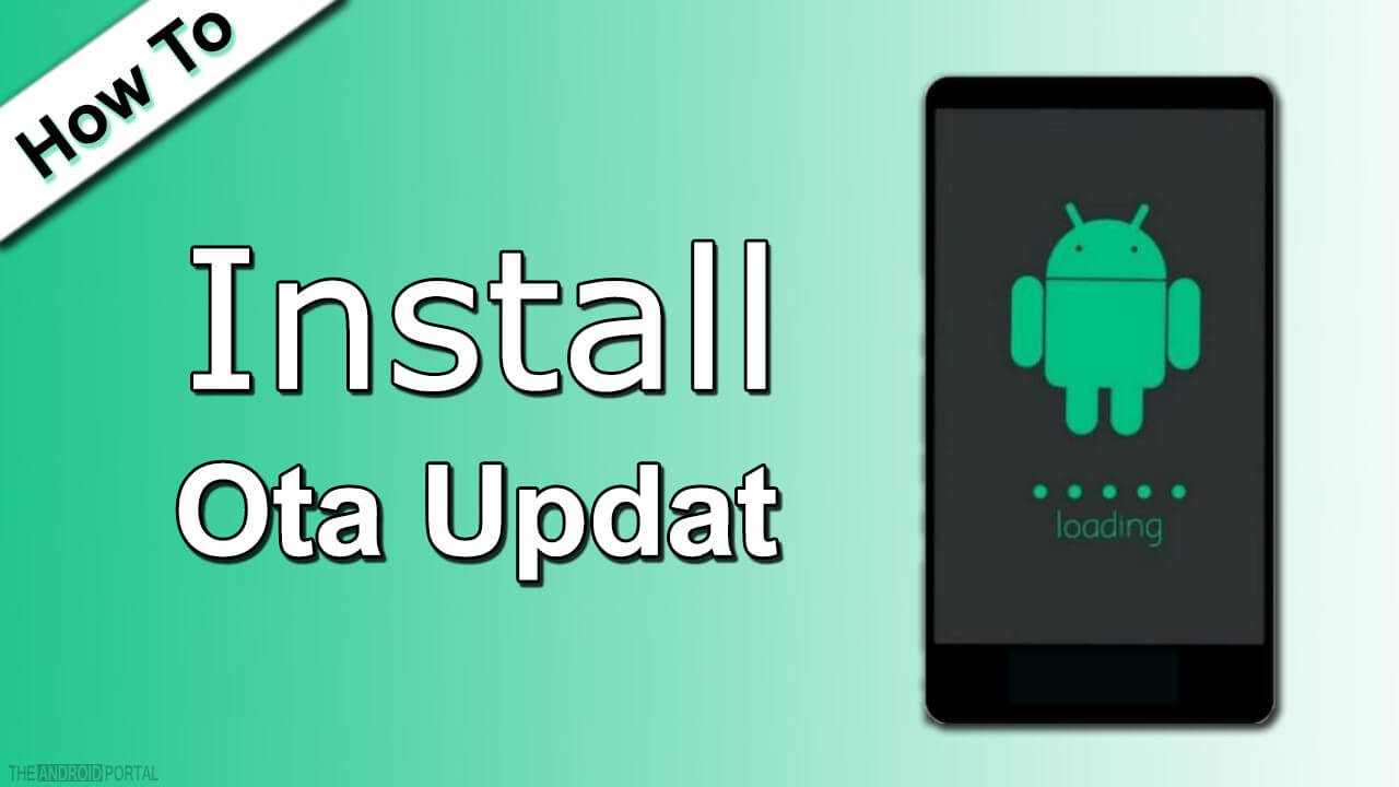 How to install ota update