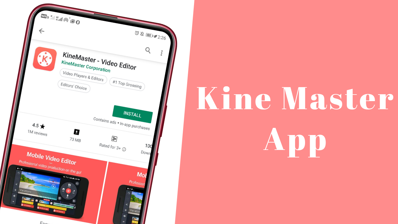 Kine Master android app