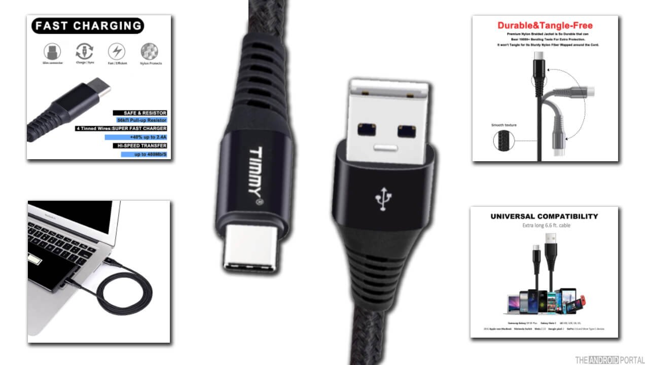TIMMY USB Type C Charging Cable