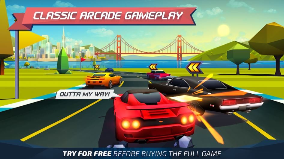 Horizon Chase Best Paid Android Game