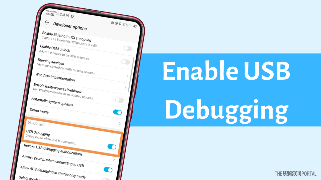 How To Enable USB Debugging on Android