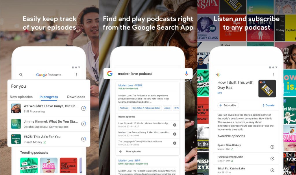 Unique Features Of Google Podcasts