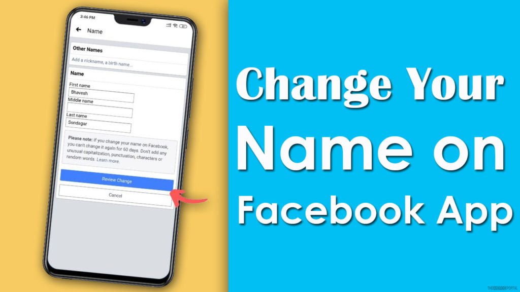 facebook name changer app