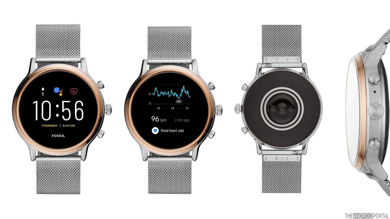 Fossil Gen 5 Juliana Stainless Steel Touchscreen Smartwatch