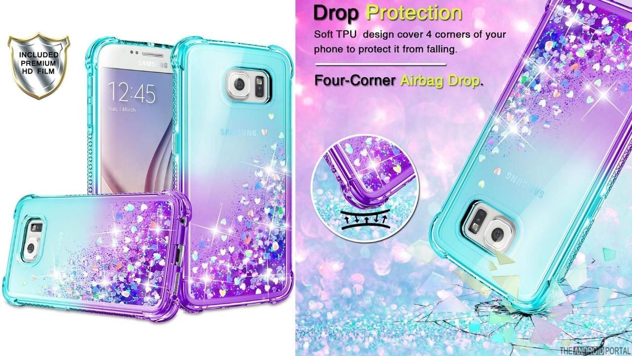 GRITUP Galaxy S6 Glitter Case