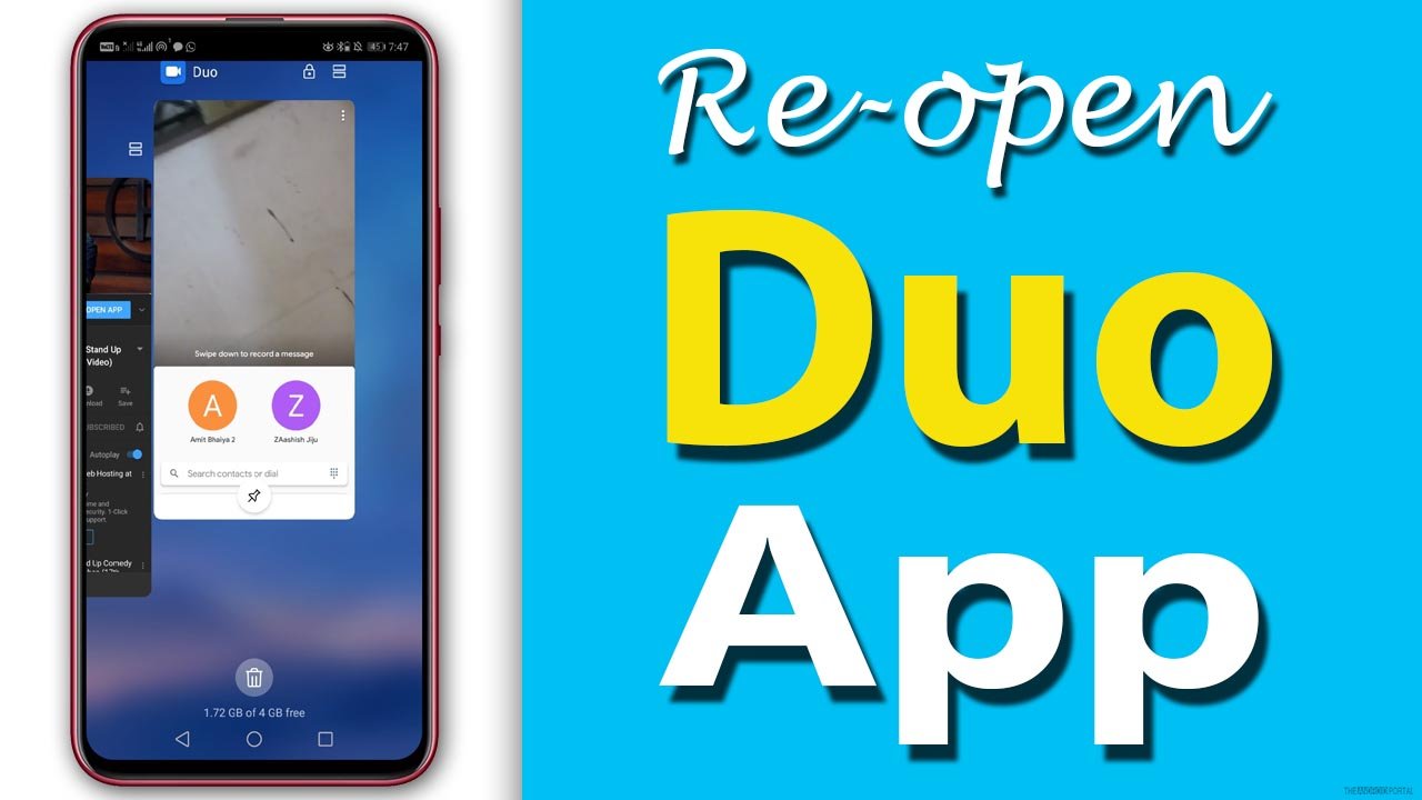 Re-open Duo App