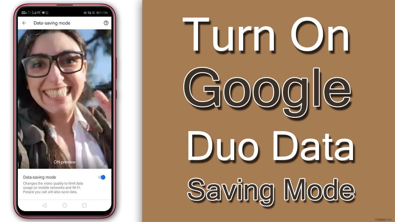 Turn On Google Duo Data Saving Mode