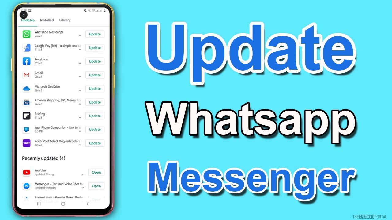 Update Whatsapp Messenger