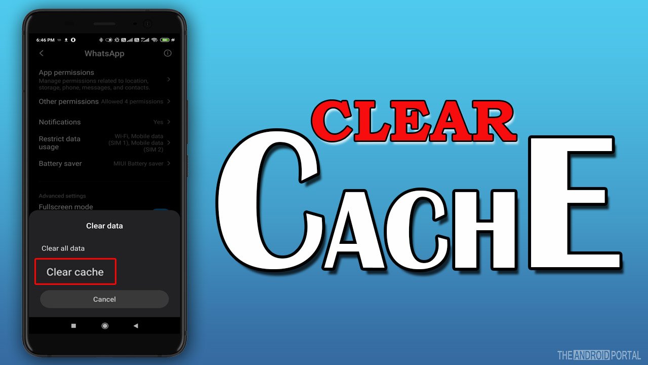 Clear Cache1