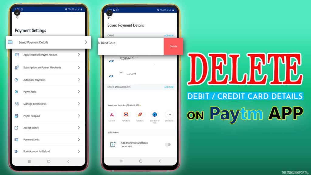 how-to-delete-card-details-from-paytm