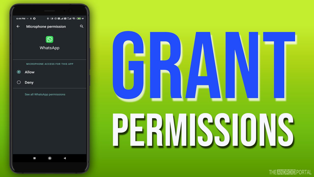 Grant Permissions