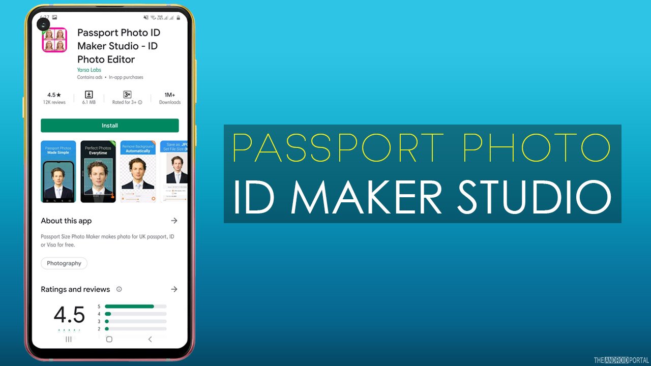 Passport Photo Id Maker Studio