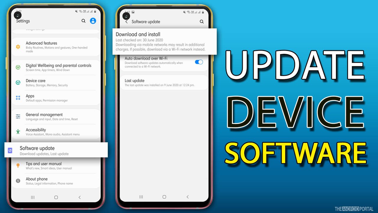 update device software