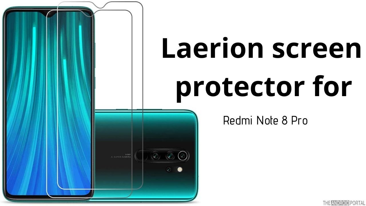 Laerion screen protector for Redmi Note 8 Pro