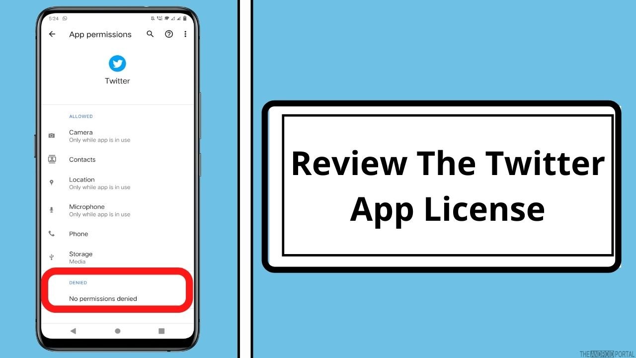 Review The Twitter App License