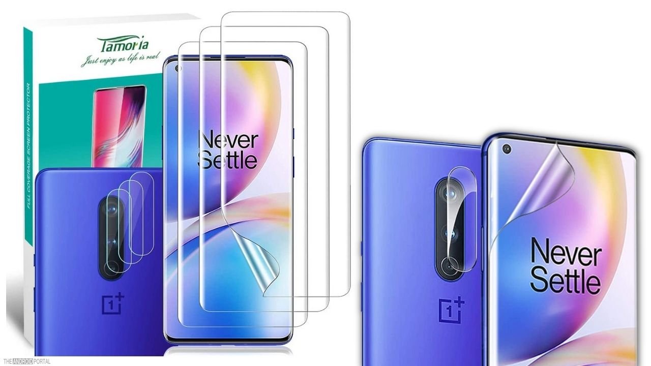 Tamoria OnePlus 8 Screen Protector (Best In Full Protection Coverage And Installation)