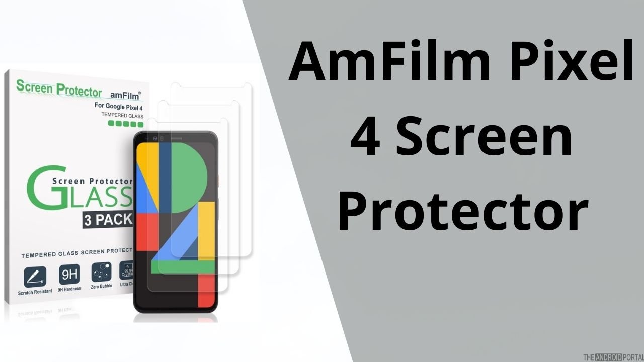 AmFilm Pixel 4 Screen Protector