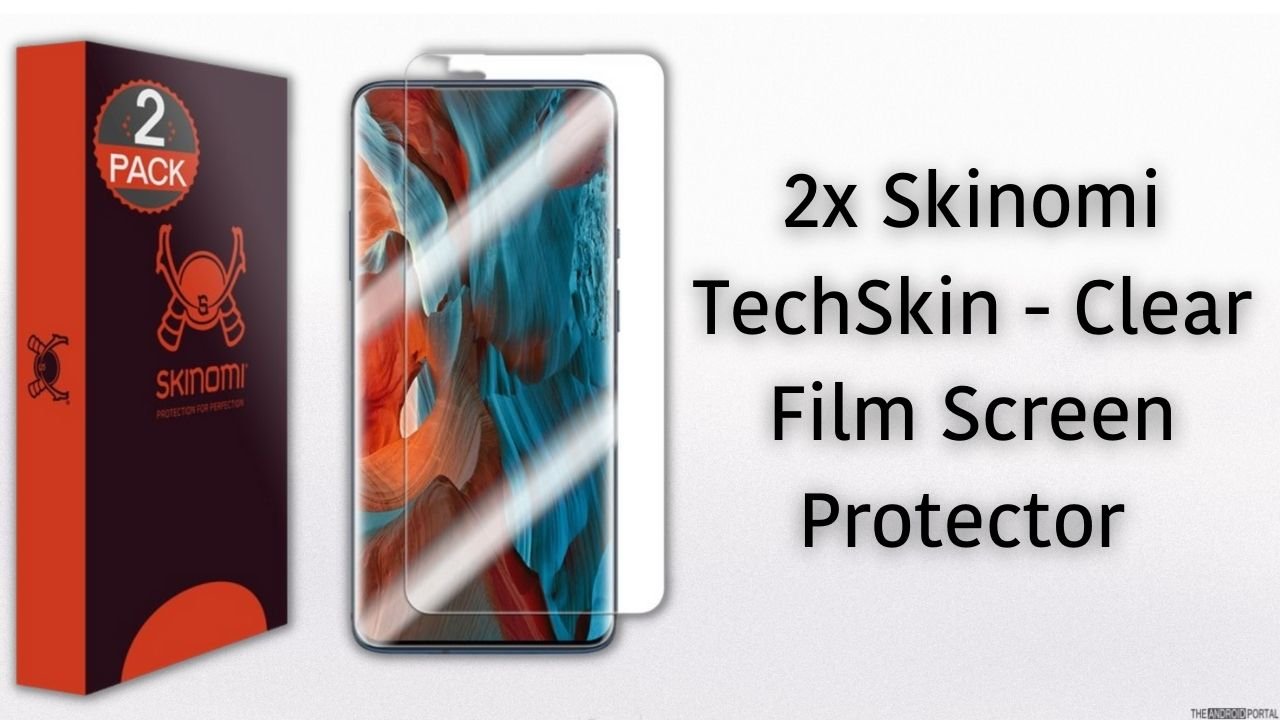 2x Skinomi TechSkin - Clear Film Screen Protector 