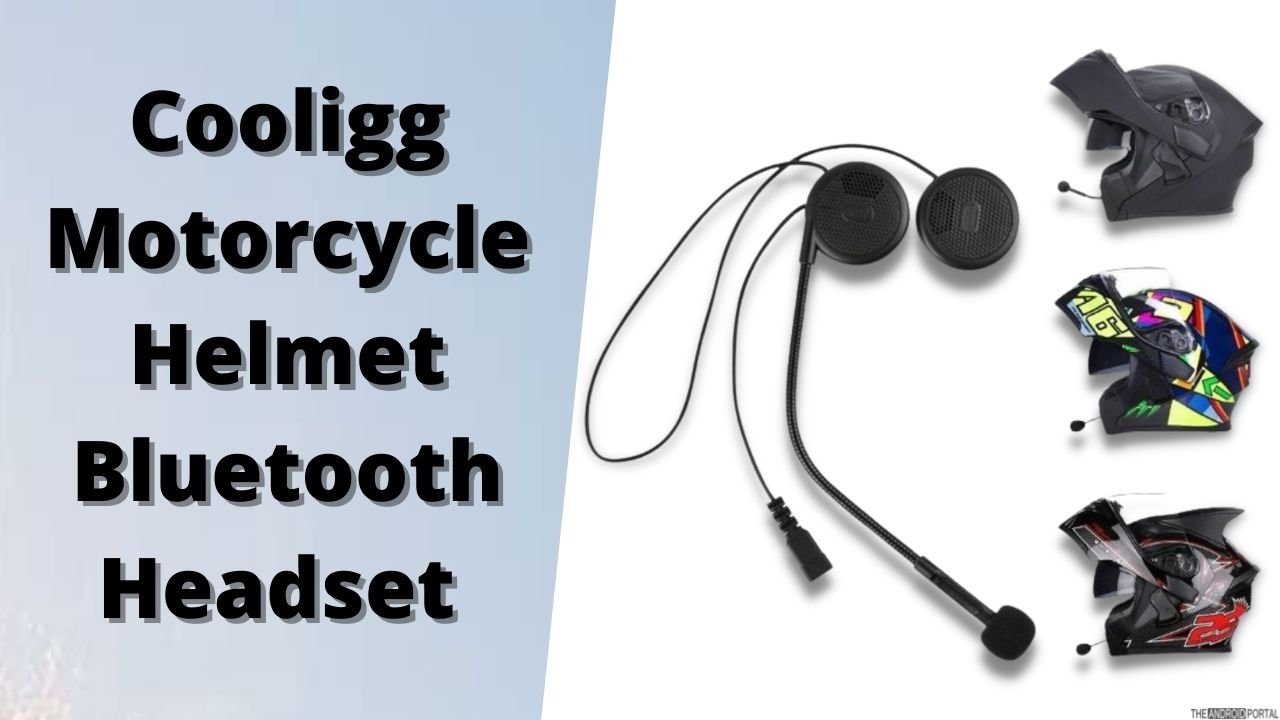 Cooligg Motorcycle Helmet Bluetooth Headset 