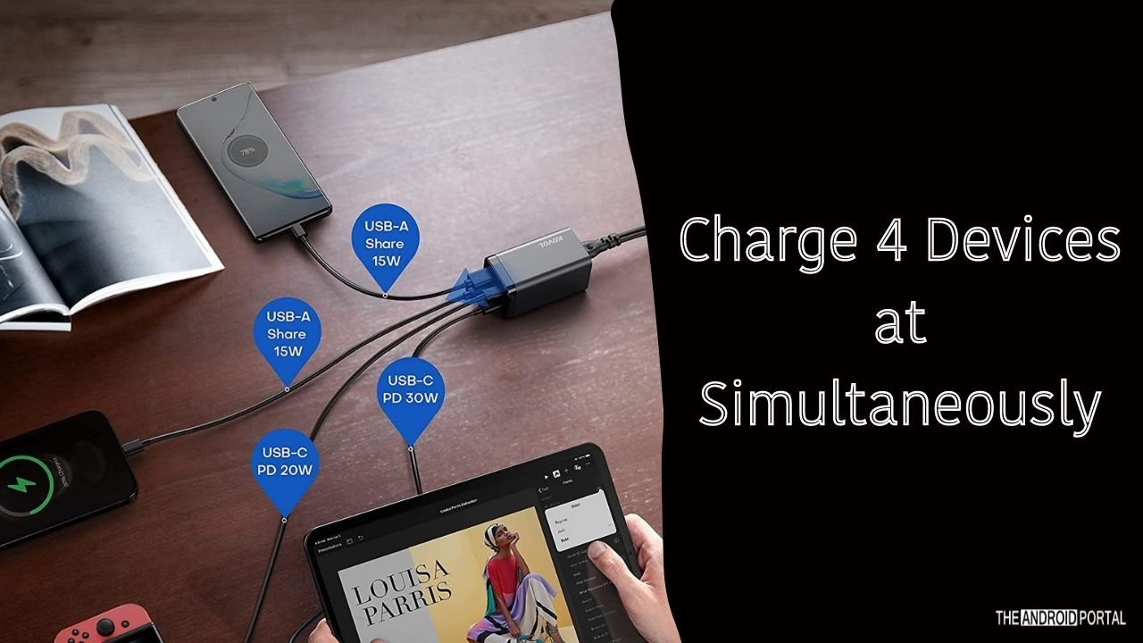 Kovol 65w Charger Review - Charge 4 Devices at Once