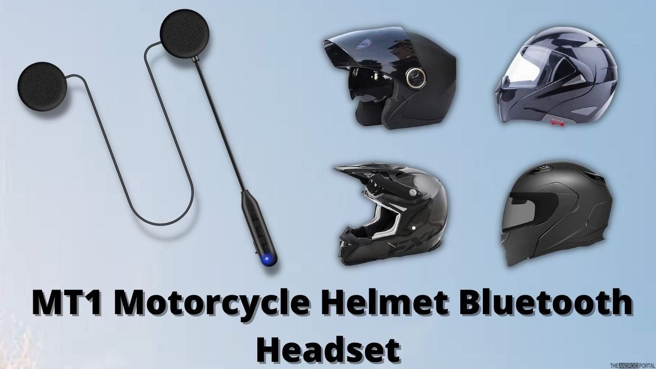 MT1 Motorcycle Helmet Bluetooth Headset 