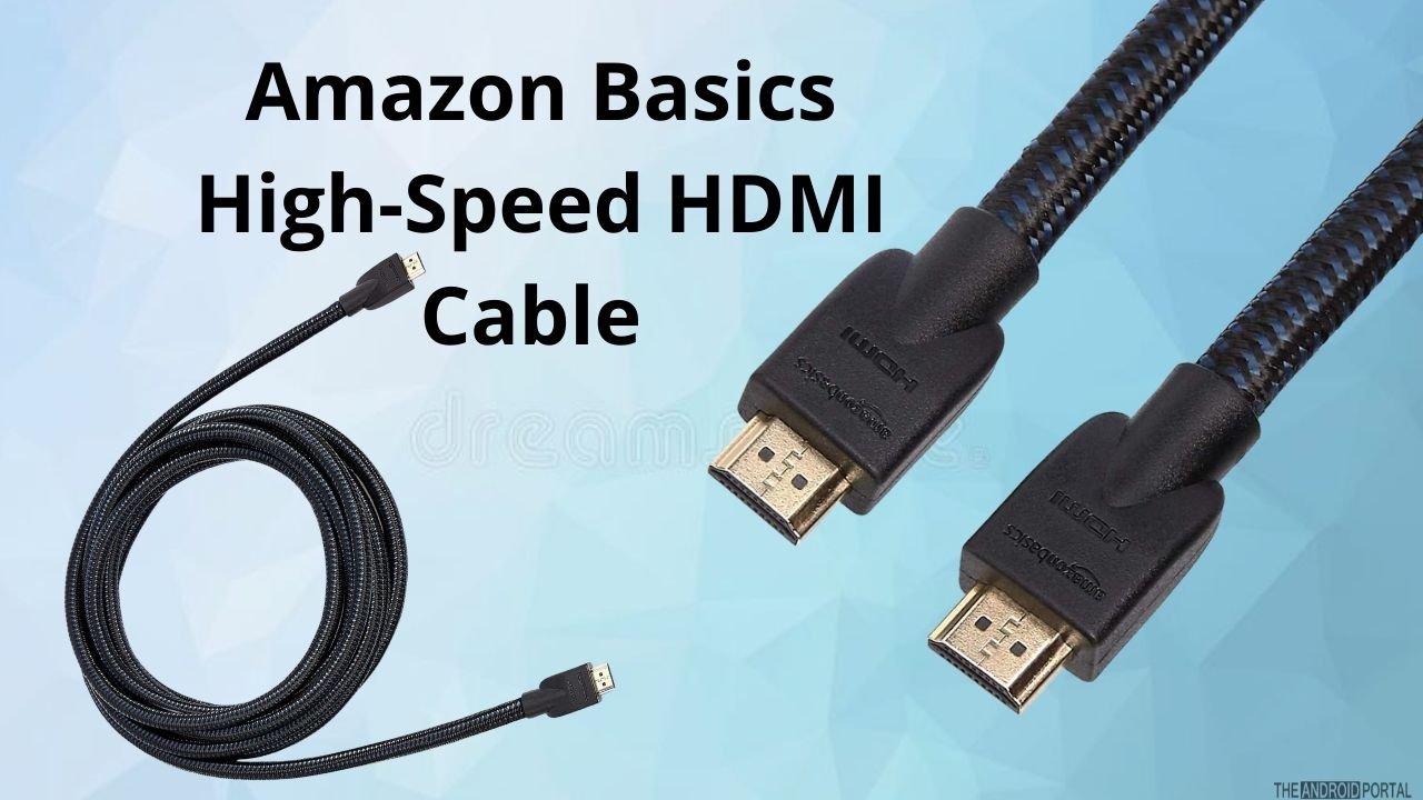 Amazon Basics High-Speed HDMI Cable 