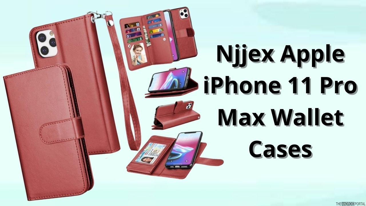 Njjex Apple iPhone 11 Pro Max Wallet Cases