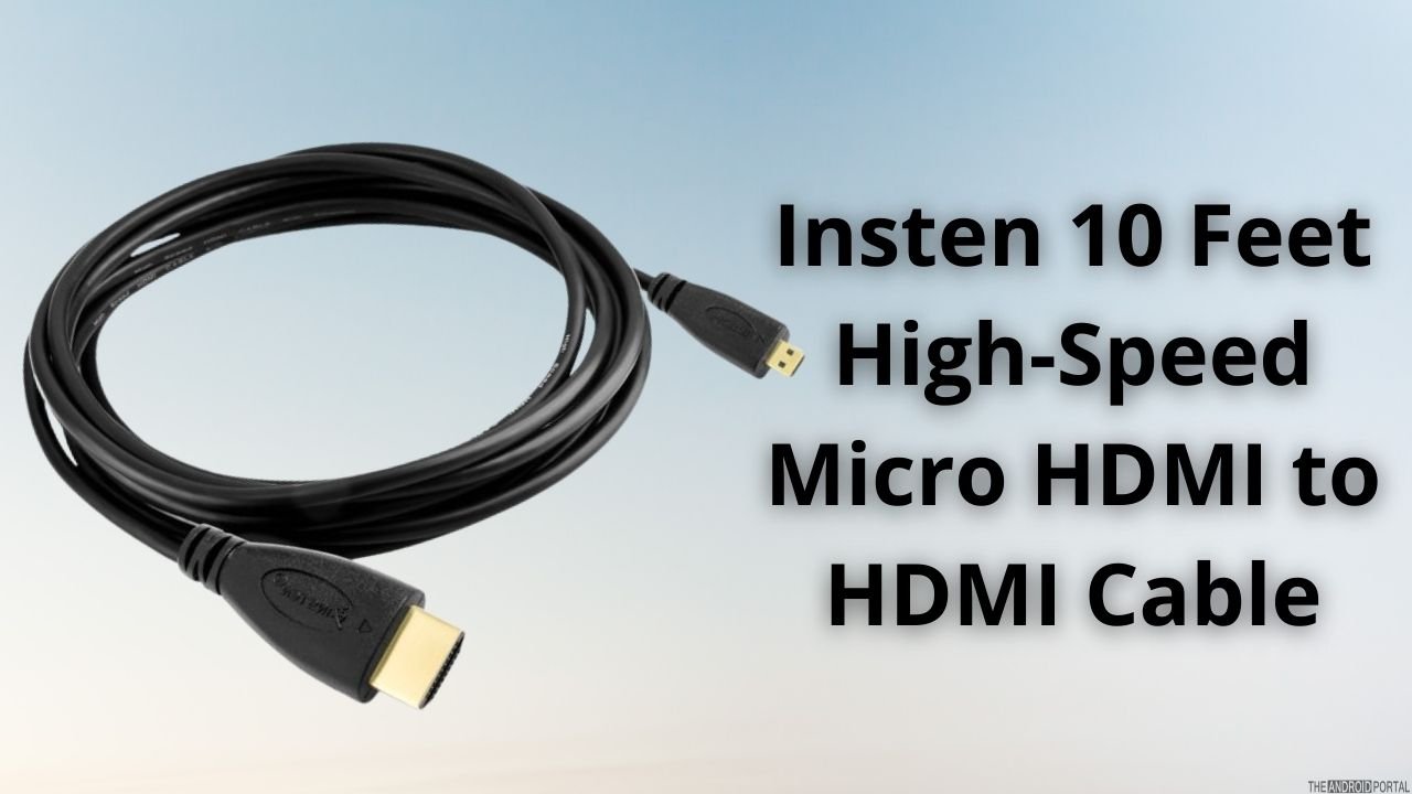 Insten 10 Feet High-Speed Micro HDMI to HDMI Cable